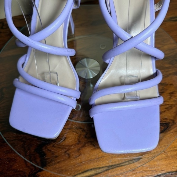 BP. Ashlyn Square Toe Strappy Sandal - purple betta - size 6.5 - Picture 11 of 16